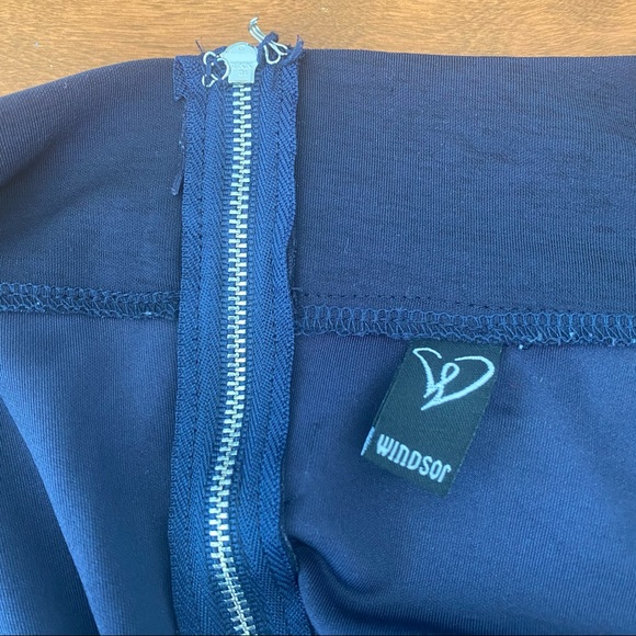 Windsor Off-Shoulder A-Line Dress navy size small - Picture 3 of 12